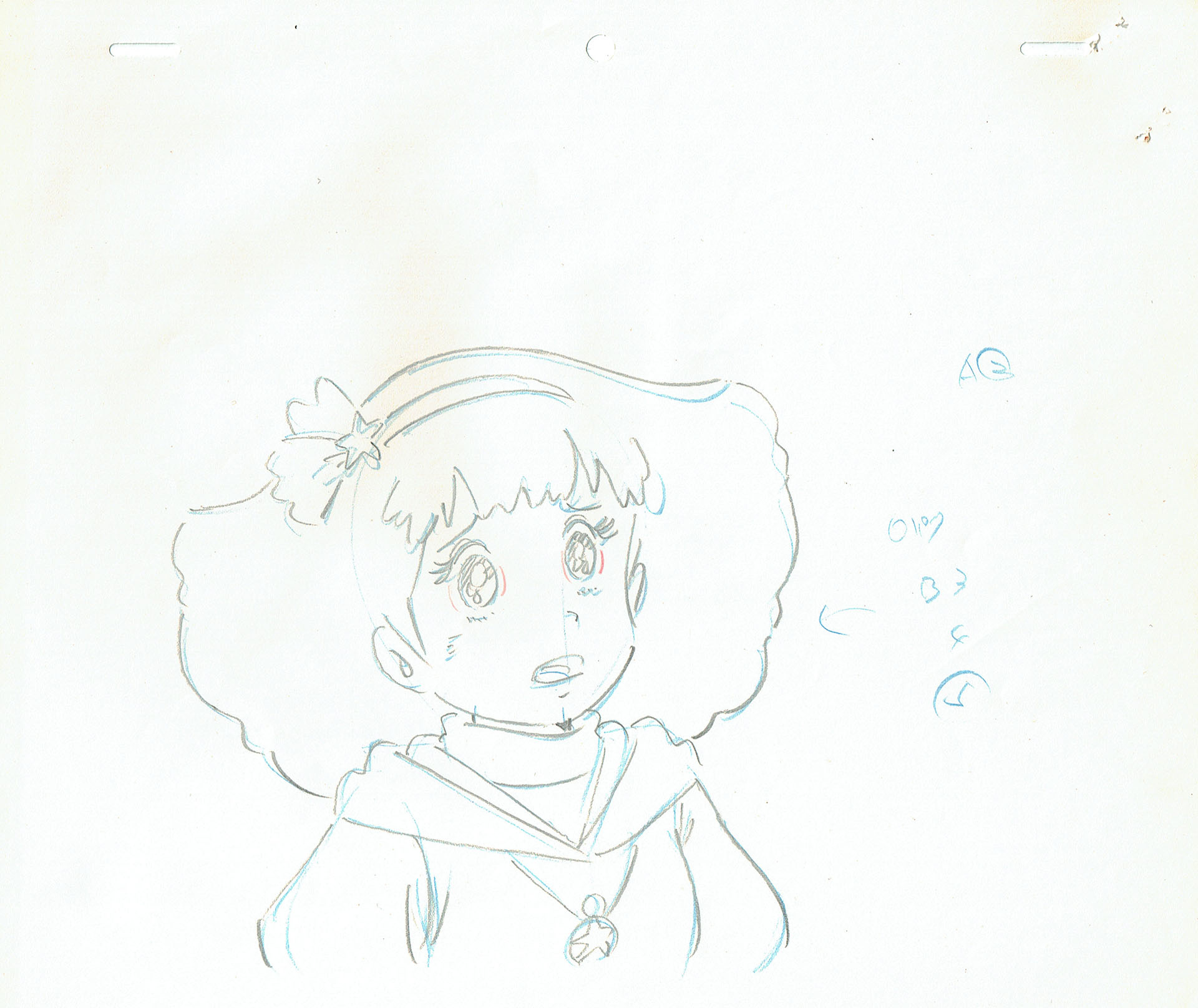  SHUDO Takeshi - Magical Princess Minky Momo | 2008 – Magical Princess Minky Momo – Momo – Genga — Page 