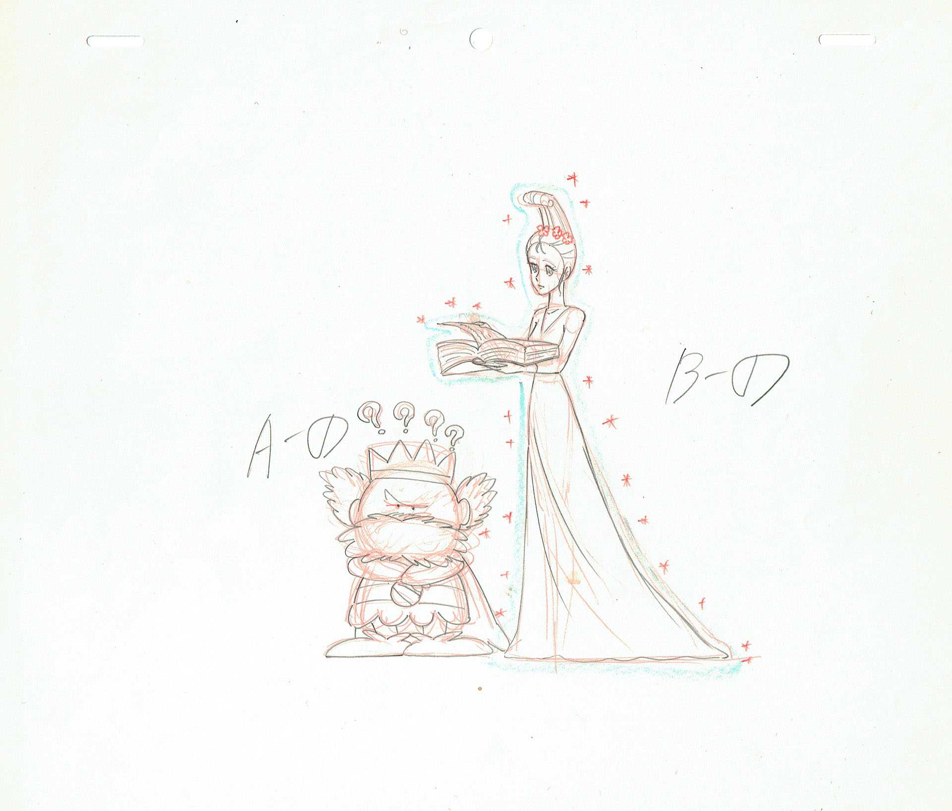 SHUDO Takeshi - Il était une fois Gigi — 2009 – Il était une fois Gigi – La reine et le roi – genga