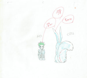 2240  Hunter X Hunter  Gon Freecss  Genga Comic Art