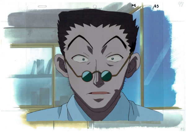 TOGASHI Yoshihiro - Hunter X Hunter — 2243 – Hunter X Hunter – Leorio Paradinight – Production cel