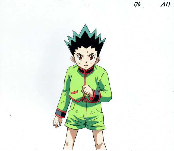 TOGASHI Yoshihiro - Hunter X Hunter — 2267 – Hunter X Hunter – Gon Freecss – Production cel