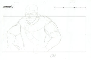 3075  Berserk : The golden Age  Layout Comic Art