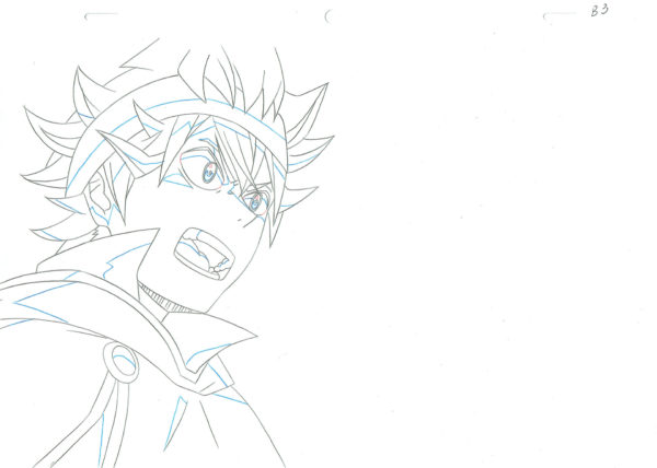 TABATA Yuki - BLACK CLOVER — 3176 – Black Clover – Asta – Doga – Douga