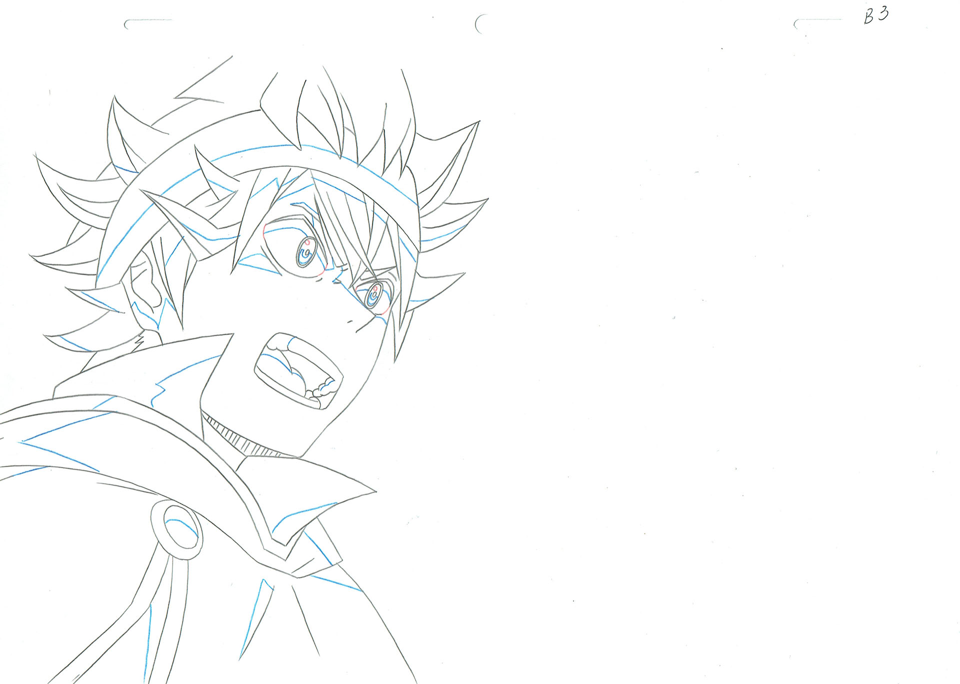TABATA Yuki - BLACK CLOVER — 3176 – Black Clover – Asta – Doga – Douga