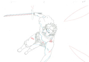 douga – Yami – Black Clover – 3194 Comic Art
