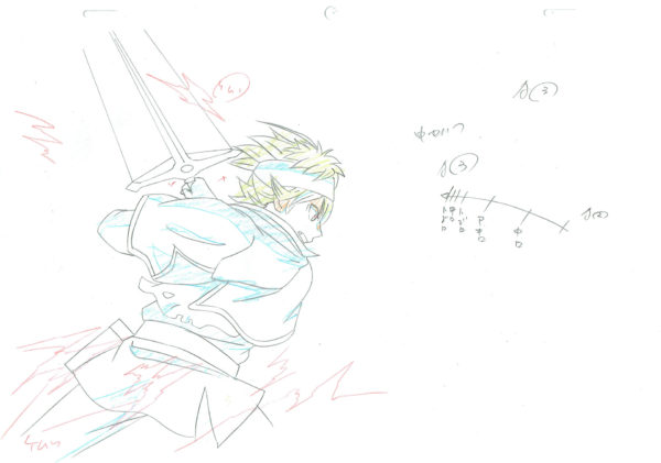TABATA Yuki - BLACK CLOVER — 3198 – Black Clover – Asta – Genga