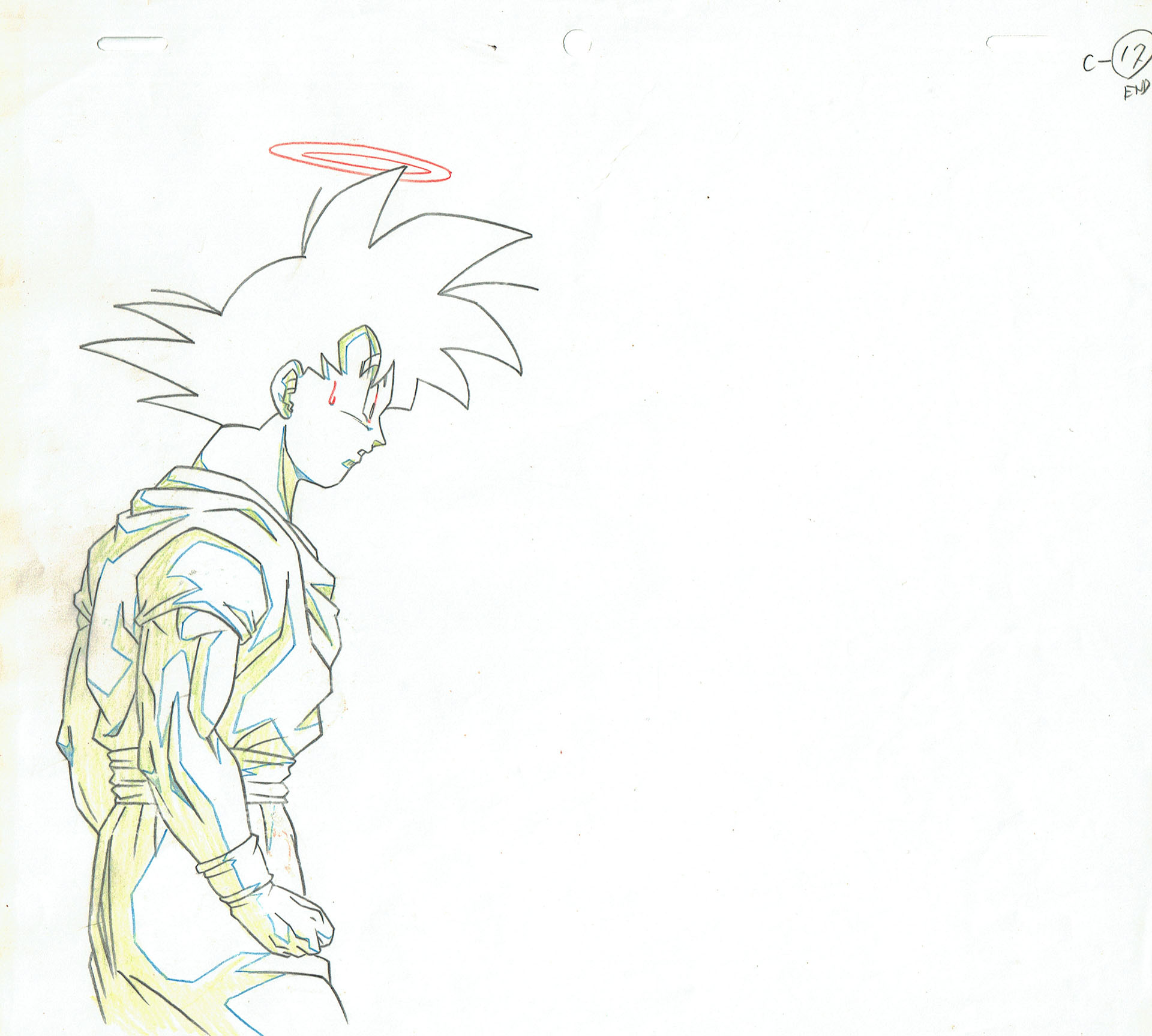  TORIYAMA Akira - DRAGON BALL | 3264 – Dragon Ball Z – Son Goku – Douga — Page 