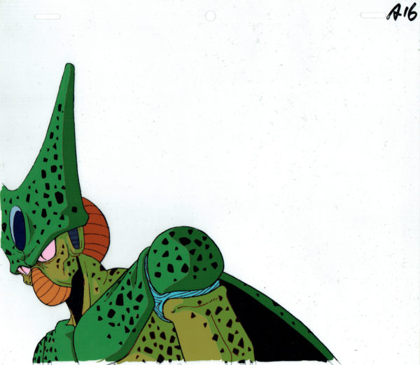 TORIYAMA Akira - DRAGON BALL — 3270 – Dragon Ball Z – Cell (première forme) – celluloïd