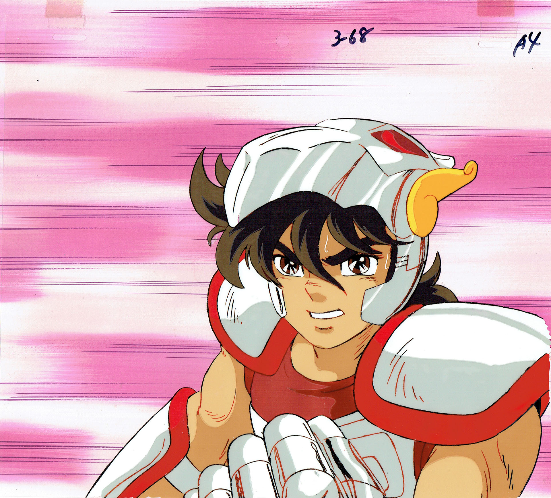 KURUMADA Masami - CHEVALIERS DU ZODIAQUE (Saint Seiya) — 344 – Chevaliers du Zodiaque – Pegase Seiya – Cellulo