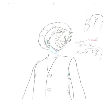  ODA Eiichiro - ONE PIECE | 2276 – One Piece – Monkey D. Luffy – Genga — Page 