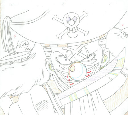  ODA Eiichiro - ONE PIECE | 2677 – One Piece – Buggy the star clown – Genga – Episode 5 — Page 