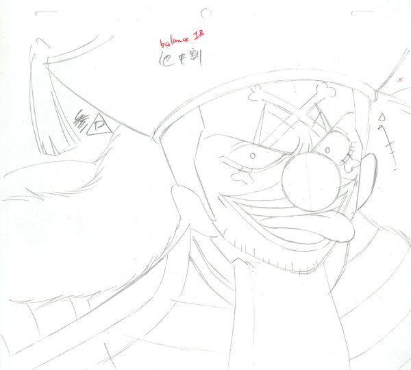 ODA Eiichiro - ONE PIECE — 2679 – One Piece – Baggy le clown – Crayonné – Episode 5