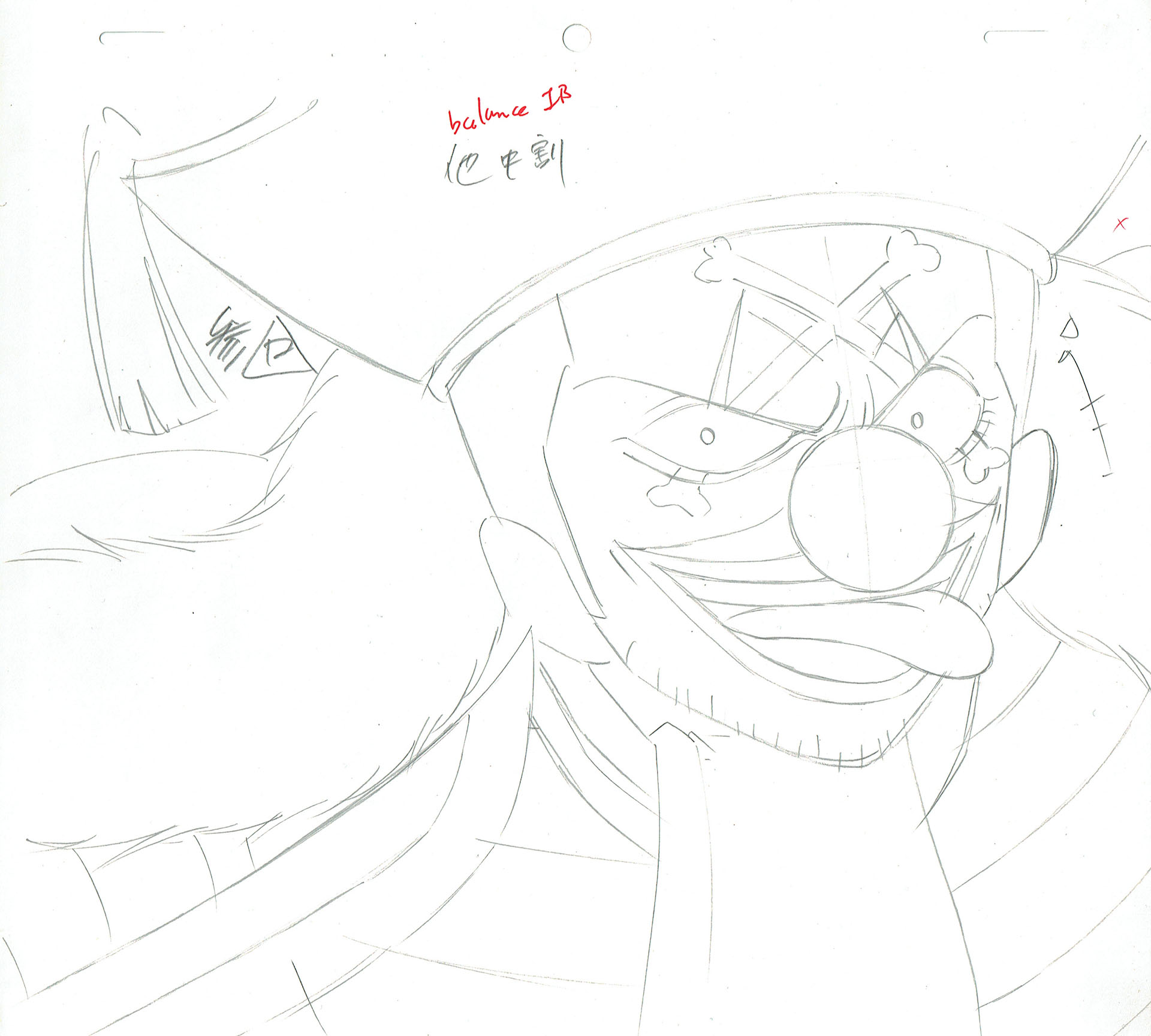  ODA Eiichiro - ONE PIECE | 2679 – One Piece – Baggy le clown – Crayonné – Episode 5 — Page 