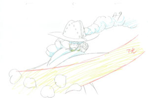 Genga – Cavendish – Dressrosa – One Piece – 2825 Comic Art