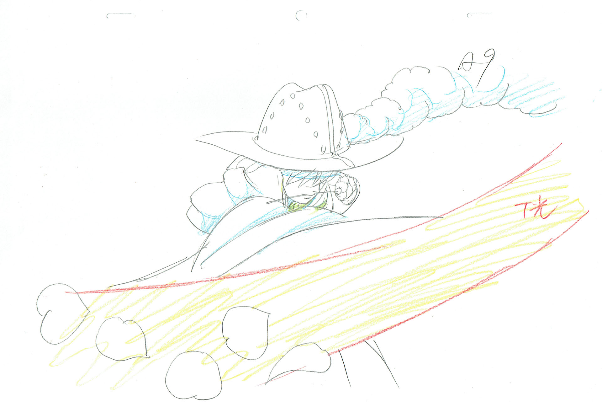  ODA Eiichiro - ONE PIECE | 2825 – One Piece – Cavendish – Genga — Page 