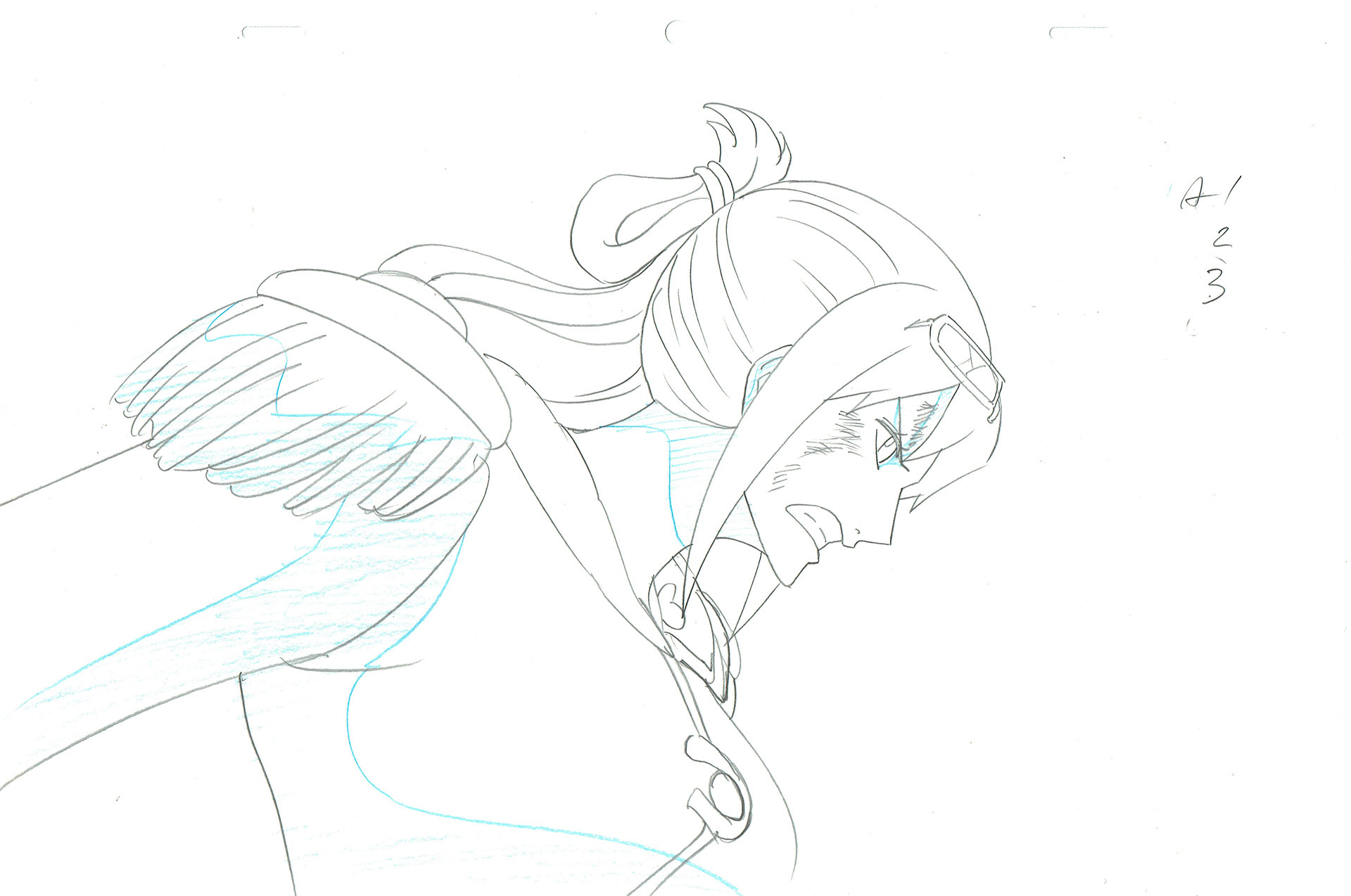 ODA Eiichiro - ONE PIECE — 2864 – One Piece – Captain Tashigi – Genga