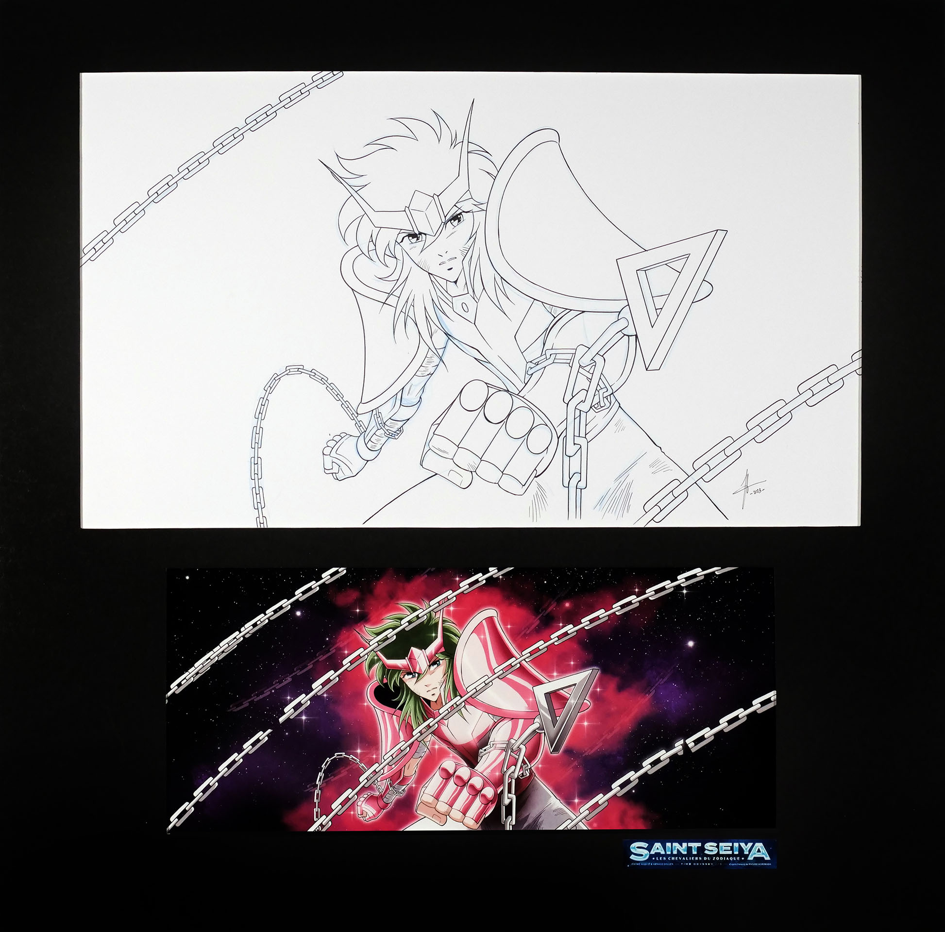 Jérôme ALQUIE — 30 – Saint Seiya – Time Odyssey (Chevaliers du Zodiaque) – Andromède Shun — Tome 2 — Page 33 case 2