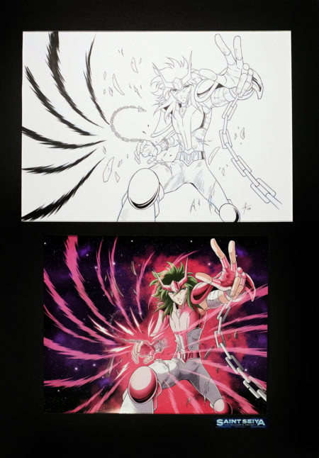 Jérôme ALQUIE | 32 – Saint Seiya – Time Odyssey (Chevaliers du Zodiaque) – Andromède Shun — Tome 2 — Page 36 case 8