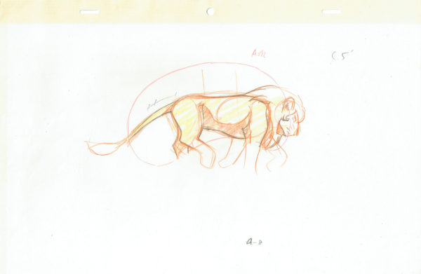 TEZUKA Osamu - Léo, roi de la jungle — 3321 – Léo, roi de la jungle – Léo – Genga