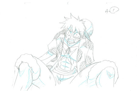  ODA Eiichiro - ONE PIECE | 3446 – One Piece – Monkey D. Luffy – Genga — Page 
