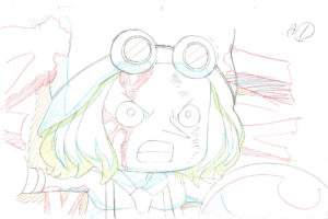 3449  One Piece  Warrior Leo  Genga Comic Art