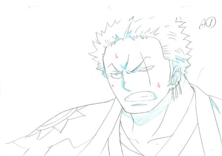  ODA Eiichiro - ONE PIECE | 3452 – One Piece – Roronoa Zoro – Genga — Page 