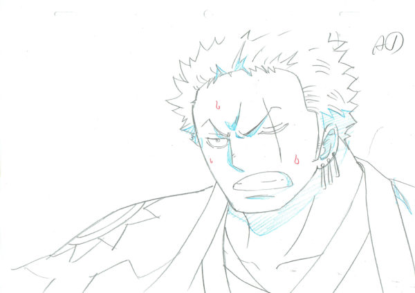 ODA Eiichiro - ONE PIECE — 3452 – One Piece – Roronoa Zoro – Genga