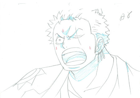  ODA Eiichiro - ONE PIECE | 3457 – One Piece – Roronoa Zoro – Genga — Page 