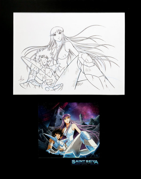 Jérôme ALQUIE — 36 – Saint Seiya – Time Odyssey (Chevaliers du Zodiaque) – Athéna Saori Kido et Pégase Seiya — Tome 2 — Page 47 case 6
