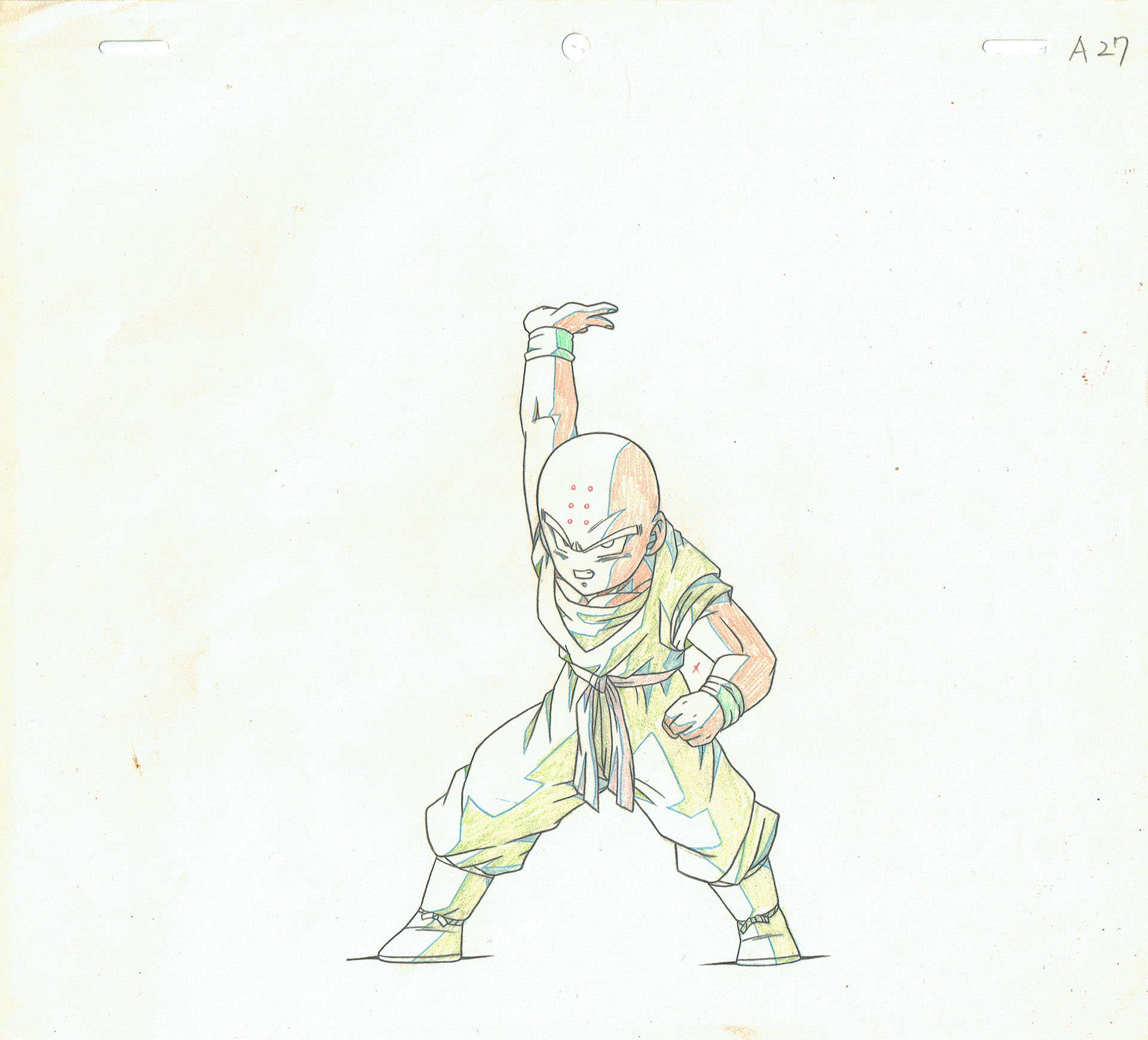 TORIYAMA Akira - DRAGON BALL — 1981 – Dragon Ball Z – Krillin – Kienzan – Doga