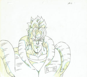 3445  Dragon Ball Z  Cyborg C 16  Doga Comic Art