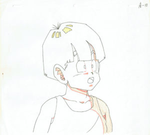 794  Dragon Ball Z  Son Gohan as a child  Doga Comic Art
