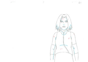 1167  Naruto Shippuden  Sakura  Doga (douga) Comic Art