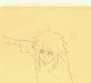 1250  Naruto Shippuden  Indra Otsutsuki  correction genga Comic Art