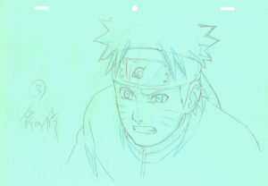 1257  Naruto Shippuden  Naruto Uzumaki  correction genga Comic Art