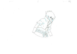 1313  Naruto Shippuden  Sasuke  Doga (douga) Comic Art
