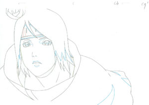 1439  Naruto Shippuden  Konan (Akatsuki)  Doga (douga) Comic Art