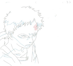 2286  Naruto Shippuden  Gaara  Doga (douga) Comic Art