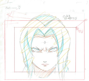 2288  Naruto Shippuden  Tsunade  Layout Comic Art