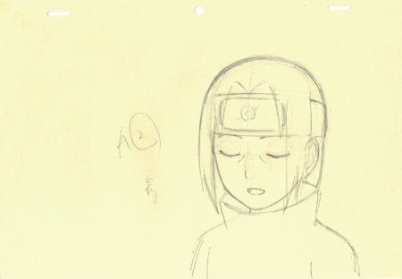  KISHIMOTO Masashi - NARUTO | 2357 – Naruto Shippuden – Itachi as a child – correction genga — Page 