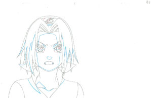 2639  Naruto Shippuden  Sakura  Doga (douga) Comic Art
