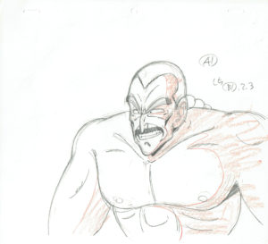 3581  Dragon Ball  Tao Pai Pai  Genga Comic Art