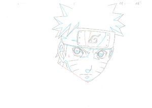 3608  Naruto Shippuden  Naruto Uzumaki (close-up)  Doga (douga) Comic Art