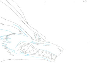 3663  Naruto Shippuden  Kyubi (Kurama)  Doga (douga) Comic Art