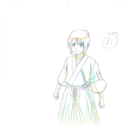  KUBO Tite - BLEACH | 1047 – Bleach – Ep 34 – Momo Hinamori – Genga — Page 