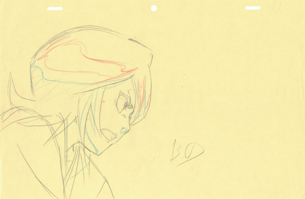 KUBO Tite - BLEACH — 1731 – Bleach – Rukia Kuchiki – Correction de genga