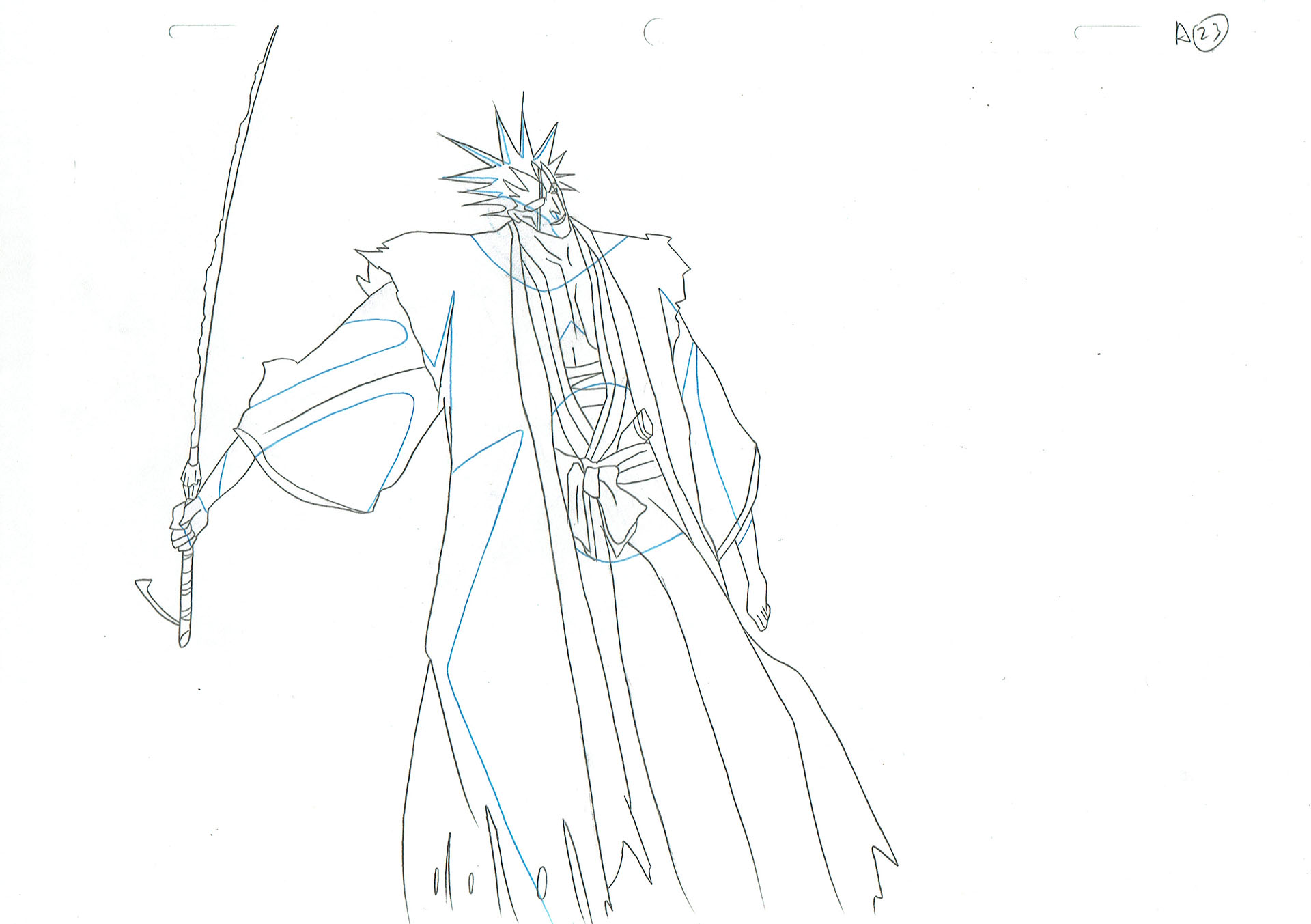 KUBO Tite - BLEACH — 2306 – Bleach – Kenpachi Zaraki – Doga (douga)