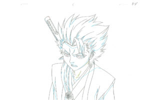 douga – Captain Toshiro Hitsugaya – Bleach – 3896 Comic Art