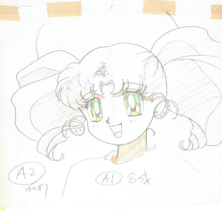 TAKEUCHI Naoko - SAILOR MOON | genga – Chibiusa – Sailor Moon – 3408