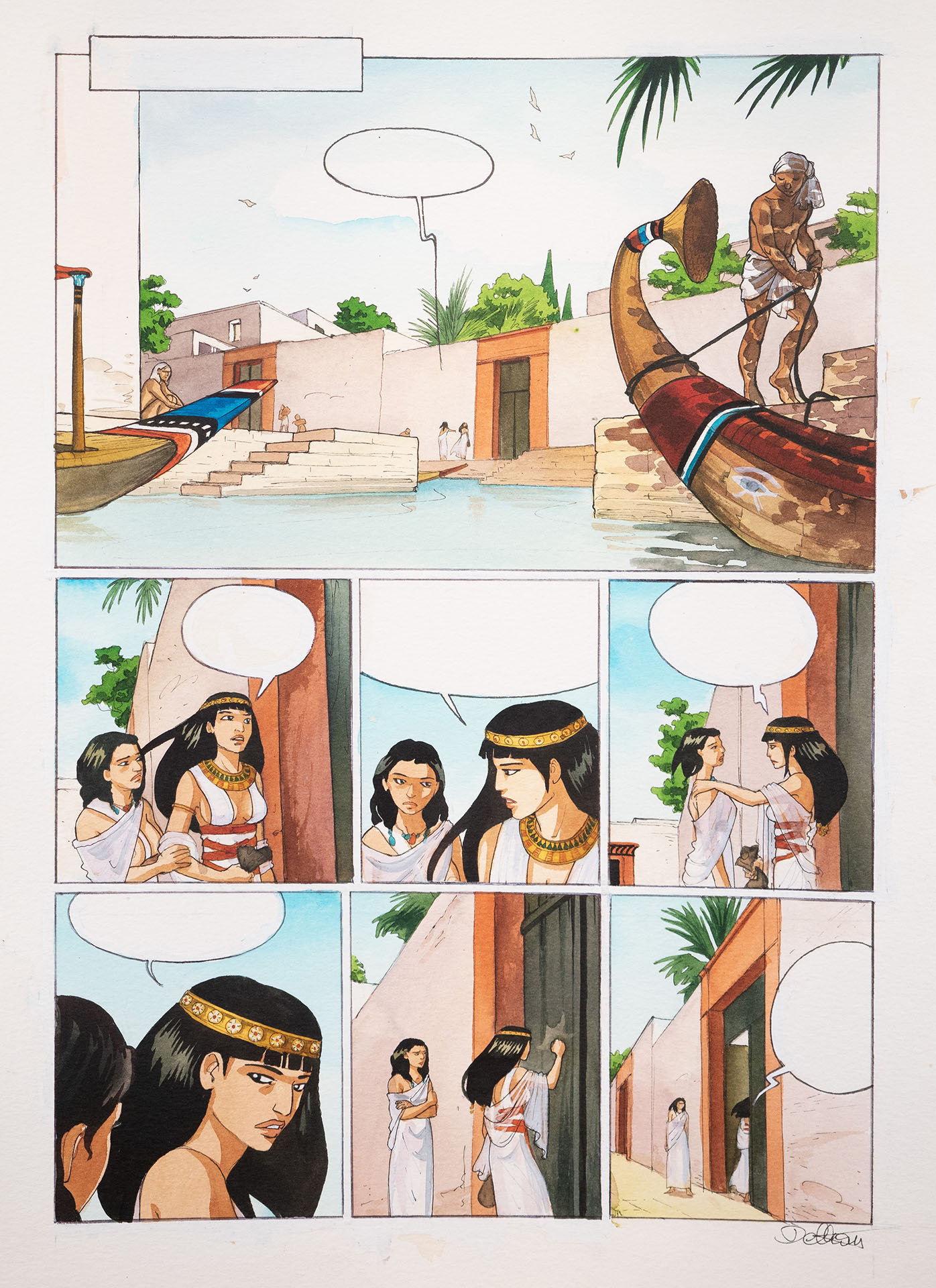 Isabelle DETHAN | Sur les terres d’Horus — Tome 7 — Page 42